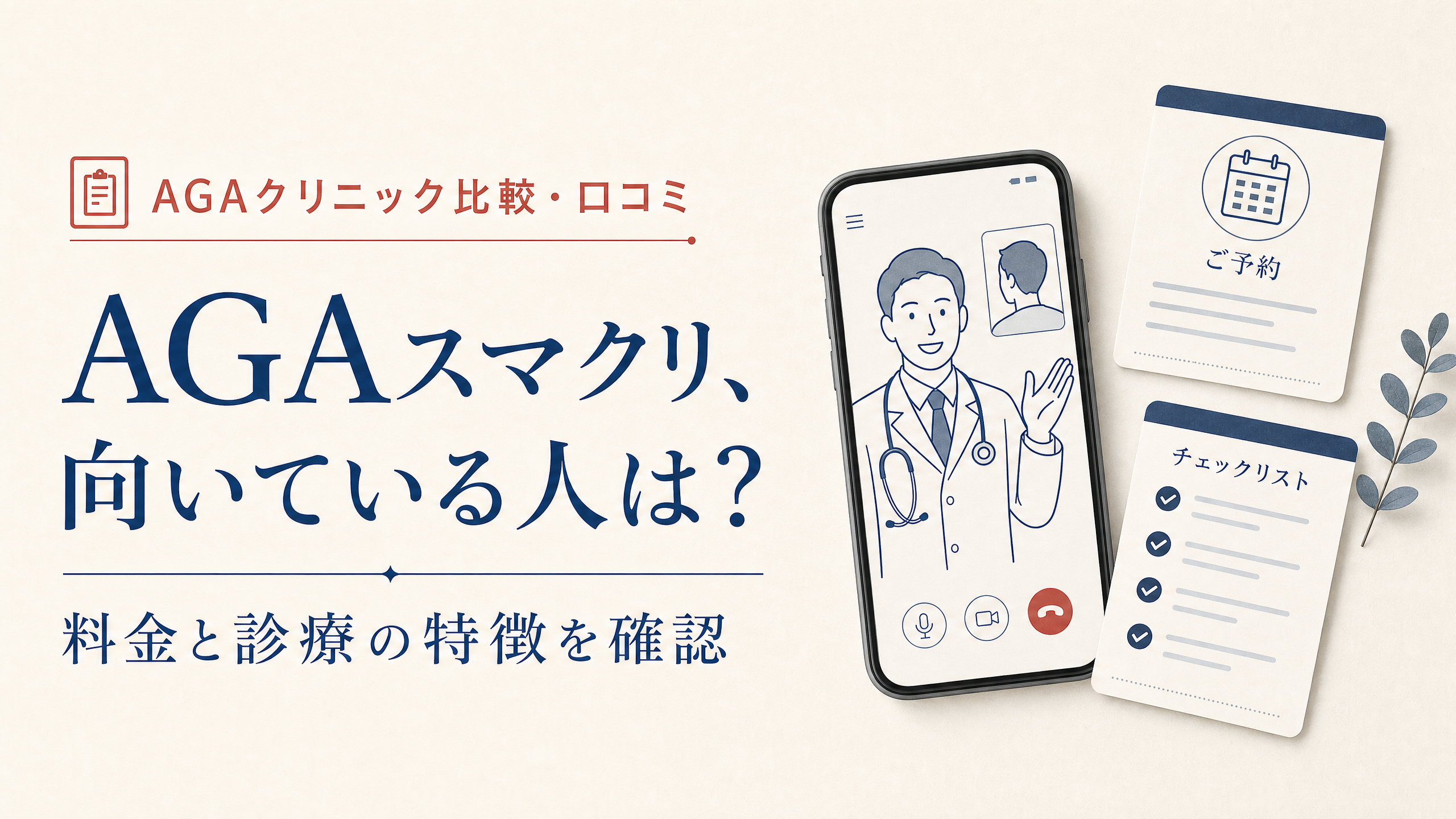 AGAスマクリの料金と診療内容を確認する記事アイキャッチ