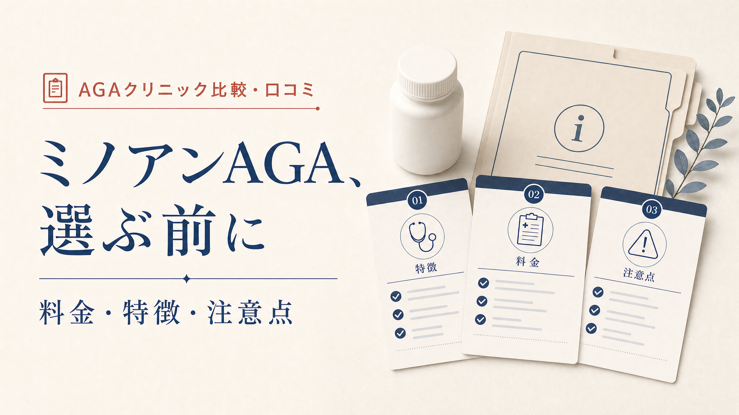 ミノアンAGAの料金と内服ミノキシジル対応を確認する記事アイキャッチ
